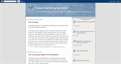 Desktop Screenshot of impactmarketingspecialists.blogspot.com