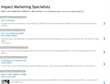 Tablet Screenshot of impactmarketingspecialists.blogspot.com