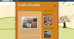 Desktop Screenshot of craftywomble.blogspot.com