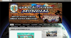 Desktop Screenshot of geracaomundialrj.blogspot.com