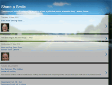 Tablet Screenshot of 1000smilingfaces.blogspot.com