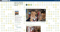 Desktop Screenshot of manikshoespenang.blogspot.com