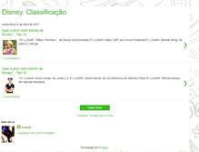 Tablet Screenshot of disneyclassificacao.blogspot.com