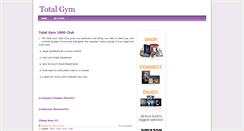 Desktop Screenshot of cheap-total-gym-store.blogspot.com