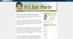 Desktop Screenshot of martymankins.blogspot.com