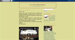 Desktop Screenshot of lasalamandraradio.blogspot.com