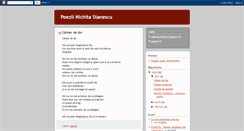 Desktop Screenshot of poezii-nichita-stanescu.blogspot.com