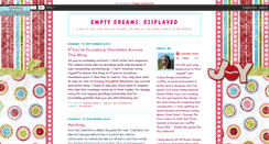 Desktop Screenshot of emptydreamsdisplayed.blogspot.com