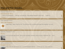 Tablet Screenshot of macandfitzspeaks.blogspot.com