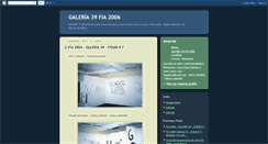 Desktop Screenshot of galeria39fia2006.blogspot.com