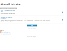 Tablet Screenshot of emsinterview.blogspot.com