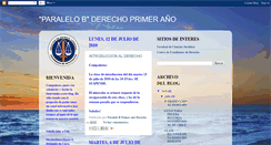 Desktop Screenshot of paralelobderechoua2010.blogspot.com