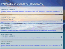 Tablet Screenshot of paralelobderechoua2010.blogspot.com