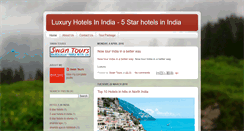 Desktop Screenshot of cheaphotelsiinindia.blogspot.com