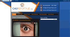 Desktop Screenshot of calireportaje.blogspot.com