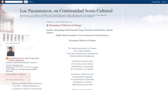 Desktop Screenshot of lospacasmayos.blogspot.com
