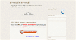 Desktop Screenshot of online-soccer-live-football-streaming.blogspot.com