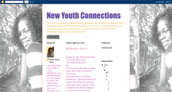 Desktop Screenshot of newyouthconnections.blogspot.com