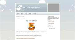 Desktop Screenshot of dia5eneltunal.blogspot.com