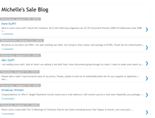 Tablet Screenshot of michellesaleblog.blogspot.com