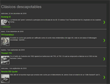 Tablet Screenshot of clasicosconvertibles.blogspot.com