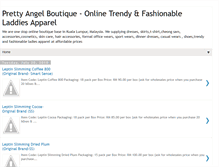 Tablet Screenshot of prettyangelboutique.blogspot.com