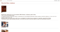 Desktop Screenshot of marchelancreateur.blogspot.com