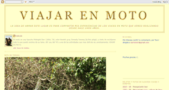 Desktop Screenshot of motoviajar.blogspot.com