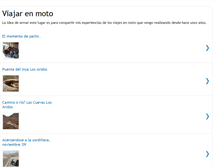 Tablet Screenshot of motoviajar.blogspot.com