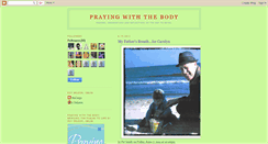 Desktop Screenshot of prayingwiththebody.blogspot.com