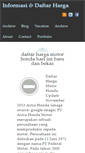 Mobile Screenshot of daftarhargahariini.blogspot.com