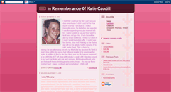 Desktop Screenshot of katiecaudillpage.blogspot.com