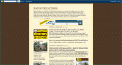 Desktop Screenshot of bayourealtors.blogspot.com