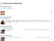 Tablet Screenshot of ljshowroomunderwear.blogspot.com