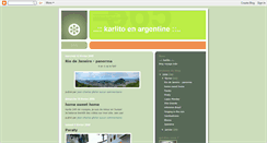 Desktop Screenshot of karlitoargentina.blogspot.com