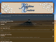 Tablet Screenshot of knightimecreations.blogspot.com