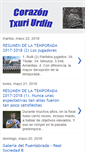Mobile Screenshot of corazontxuriurdin.blogspot.com