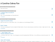 Tablet Screenshot of carolinacobrasfan.blogspot.com