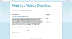 Desktop Screenshot of free3gpvideo.blogspot.com