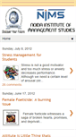 Mobile Screenshot of nimsnoida.blogspot.com