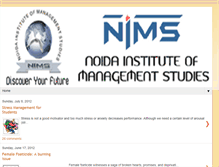 Tablet Screenshot of nimsnoida.blogspot.com