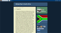 Desktop Screenshot of michaelinsouthafrica.blogspot.com