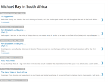 Tablet Screenshot of michaelinsouthafrica.blogspot.com