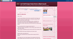 Desktop Screenshot of kerja-senang-duit-datang.blogspot.com