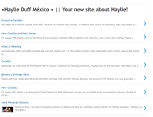 Tablet Screenshot of hayliedfans-english.blogspot.com