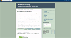 Desktop Screenshot of blendedmarketing.blogspot.com