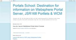 Desktop Screenshot of portletsschool.blogspot.com