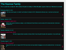 Tablet Screenshot of kooncefam.blogspot.com