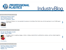 Tablet Screenshot of professionalplastics.blogspot.com