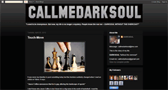Desktop Screenshot of callmedarksoul.blogspot.com